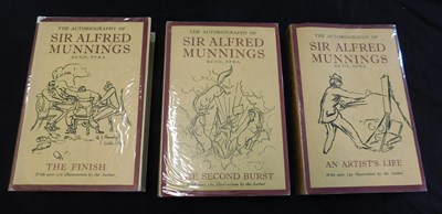 Lot 157 - SIR ALFRED MUNNINGS: AN ARTIST'S LIFE - THE...