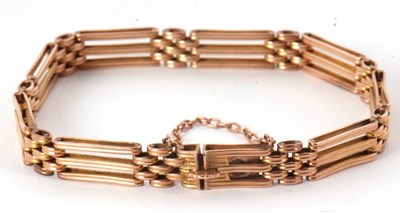 Lot 197 - A gate bracelet, the three bar gate bracelet,...