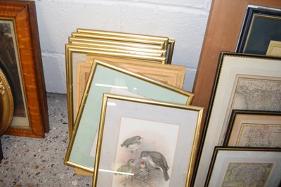 Lot 373 - GROUP OF ELEVEN COLOURED PRINTS, VARIOUS...