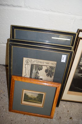 Lot 379 - GROUP OF FOUR ENGRAVINGS, VIEWS OF WINDSOR CASTLE