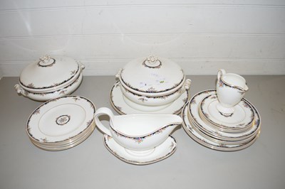 Lot 2 - QUANTITY OF WEDGWOOD OSBORNE PATTERN DINNER WARES