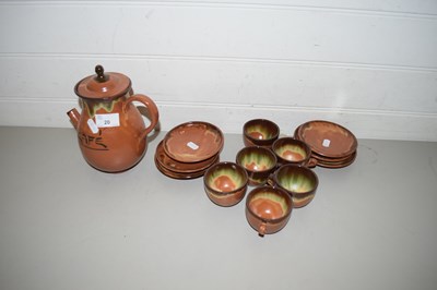 Lot 20 - STUDIO POTTERY COFFEE SET