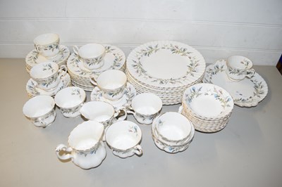 Lot 40 - ROYAL ALBERT BRIGADOON TEA AND TABLE WARES
