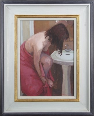 Lot 497 - James Mackeown (b.1961), "Drying the Feet",...