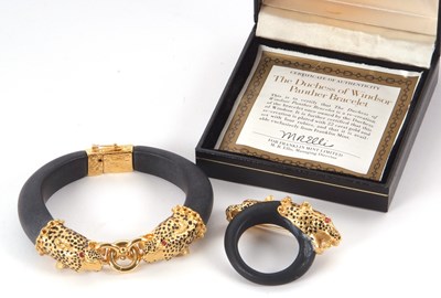 Lot 219 - A Franklin Mint 'Duchess of Windsor' Panther...