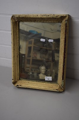 Lot 79 - 19TH CENTURY RECTANGULAR WALL MIRROR IN...