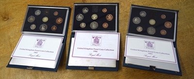 Lot 208 - 3x Royal Mint Year sets: 2x 1983, 1984