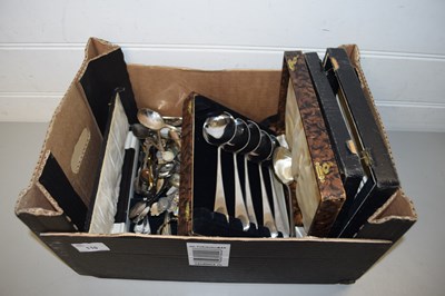 Lot 110 - BOX CONTAINING A LARGE QUANTITY VARIOUS...