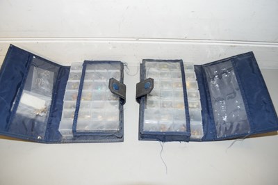 Lot 126 - TWO CASES OF COSTUME EARRINGS