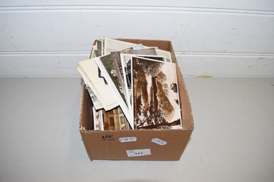 Lot 177 - BOX OF EARLY 20TH CENTURY POSTCARDS,...