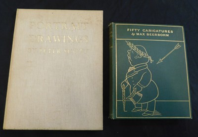 Lot 216 - SIR PETER SCOTT: PORTRAIT DRAWINGS, London,...