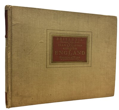 Lot 502 - JOHN OGILBY FACSIMILE: BRITANNIA, VOLUME THE...