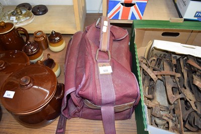 Lot 535 - CASE CONTAINING TWO JVC VIDEO CAMERAS AND...