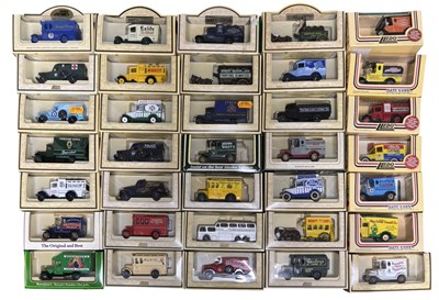 Lot 170 - A collection of various boxed Lledo die-cast cars