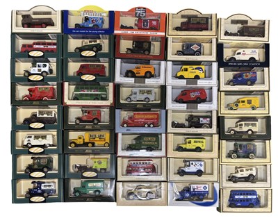 Lot 169 - A collection of various boxed Lledo die-cast cars