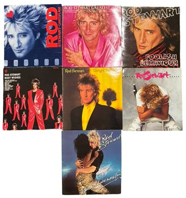 Lot 118 - ROD STEWART 12'' vinyl LPs, to include:...