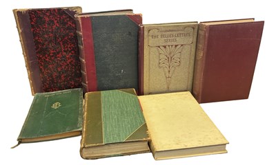 Lot 645 - MIXED NOVELS, POETRY, LECTURES: 7 Titles:...