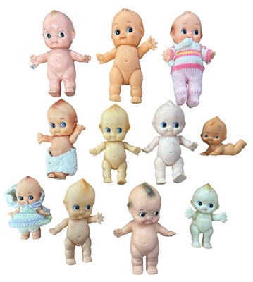 Lot 317 - A collection of Kewpie dolls of various sizes