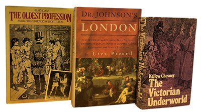 Lot 206 - THE LONDON UNDERWORLD: 3 Titles: LIZA PICARD:...
