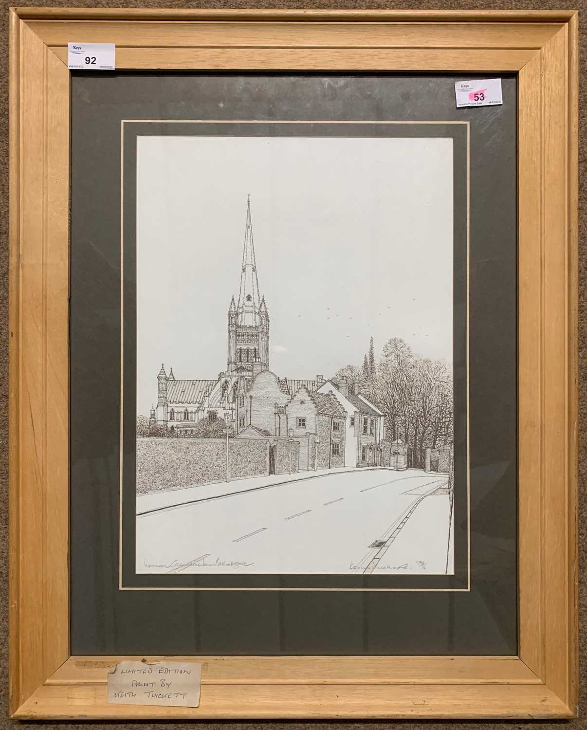 Lot 71 - Keith Thickett (British, 20th century) limited...
