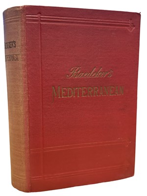 Lot 606 - KARL BAEDEKER: THE MEDITERRANEAN - SEAPORTS...