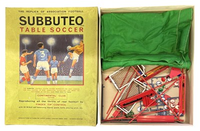 Lot 294 - A vintage Subbuteo table soccer game...