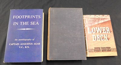 Lot 247 - AUGUSTUS AGAR, VC, RN: FOOTPRINTS IN THE SEA,...