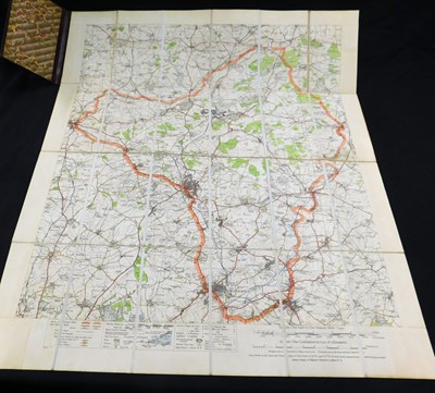 Lot 304 - Packet: three Ordnance Survey adapted folding...