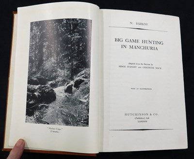 Lot 310 - NIKOLAI APOLLONOVICH BAIKOV: BIG GAME HUNTING...