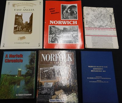 Lot 375 - Small box: Norfolk interest