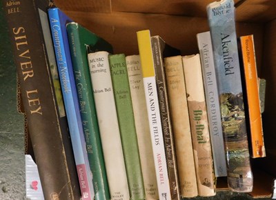 Lot 377 - Box: ADRIAN BELL & RONALD BLYTHE assorted vols
