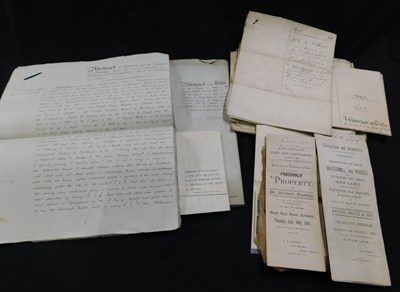 Lot 392 - Box: Erpingham and Ingworth interest - vellum...