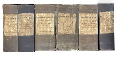 Lot 861 - ONE BOX: CHITTY'S BURN'S JUSTICE OF THE PEACE...