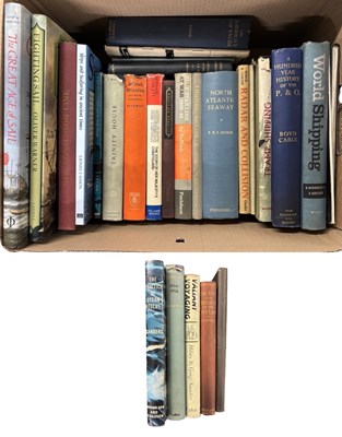 Lot 848 - ONE BOX: MARITIME AND NAVAL HISTORY