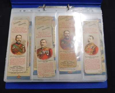 Lot 406 - Collection 120+ bookmarks in a modern ring...