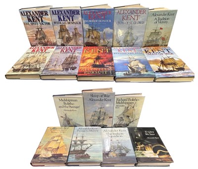 Lot 819 - ALEXANDER KENT: Various hardback titles, some...