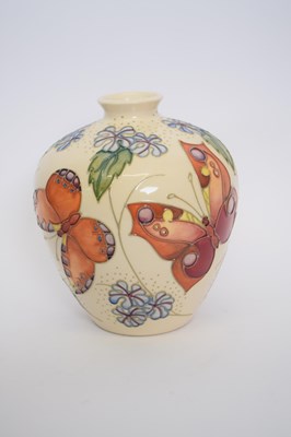 Lot 61 - Moorcroft vase with tube lined design of...