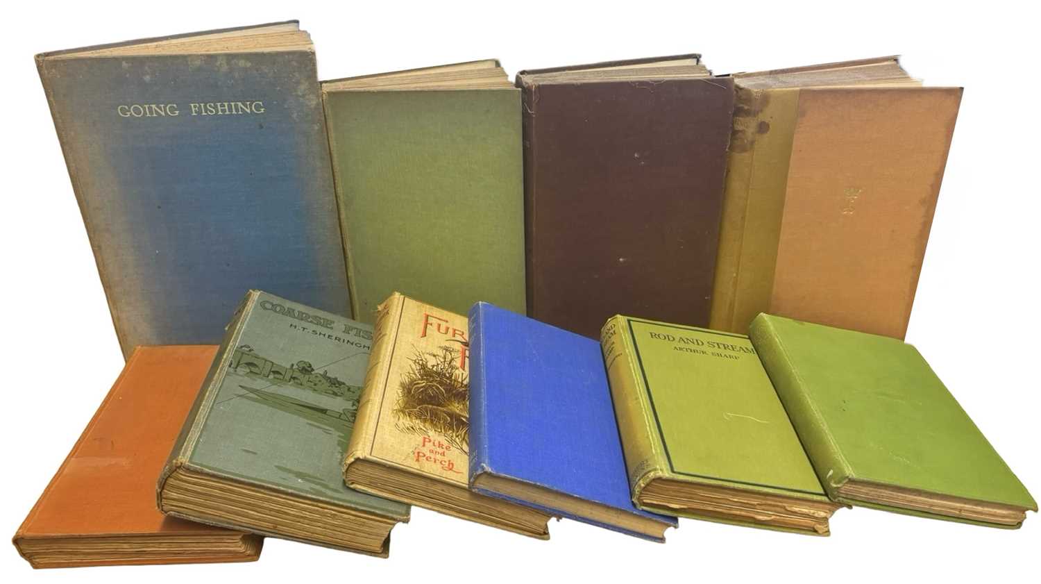 Lot 66 - FISHING INTEREST: 10 Titles: A E COOPER ET AL:...