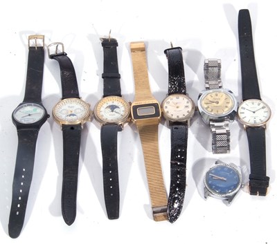 Lot 275 - Mixed Lot of eight various watches including a...