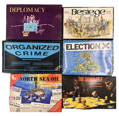 Lot 302 - Six vintage strategy board games, to include...