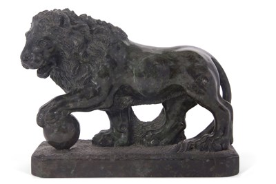 Lot 327 - A Grand Tour type study of a Medici lion...