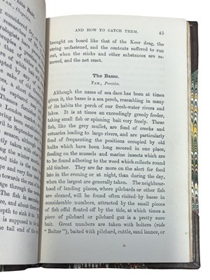 Lot 81 - W B LORD: SEA FISH AND HOW TO CATCH THEM,...