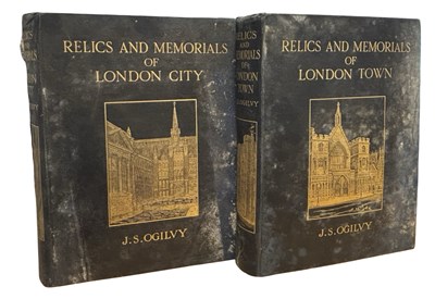 Lot 483 - J S OGILVY: 2 Titles: RELICS AND MEMORIALS OF...