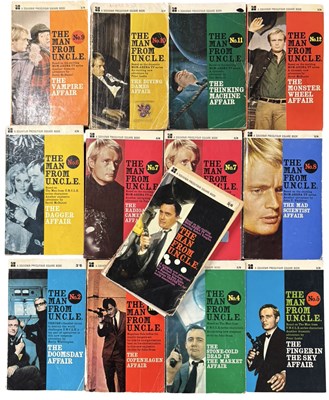 Lot 34 - Number 1 - 12 THE MAN FROM U.N.C.L.E paperback...