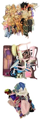 Lot 361 - A large collection of various Sindy, Barbie...