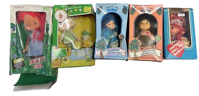 Lot 367 - A collection of various boxed vintage dolls,...