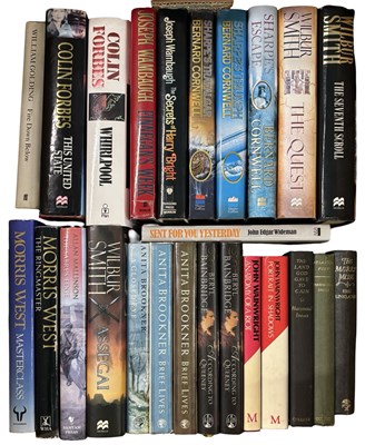 Lot 828 - ONE BOX: Various hardback firsts, to include:...