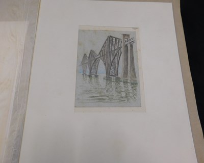 Lot 434 - Box: 20 original well executed pastel designs...