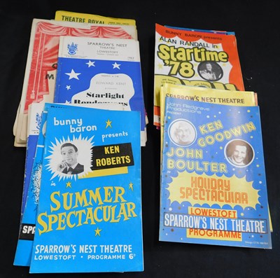 Lot 471 - Box: 100+ Lowestoft and Felixstowe theatre...