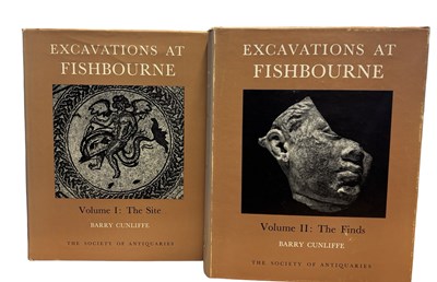 Lot 648 - BARRY CUNLIFFE: EXCAVATIONS AT FISHBOURNE,...